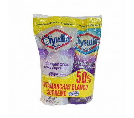 PACK AYUDIN QUITAMANCHAS COLOR + QUITAM BLAN 400ML