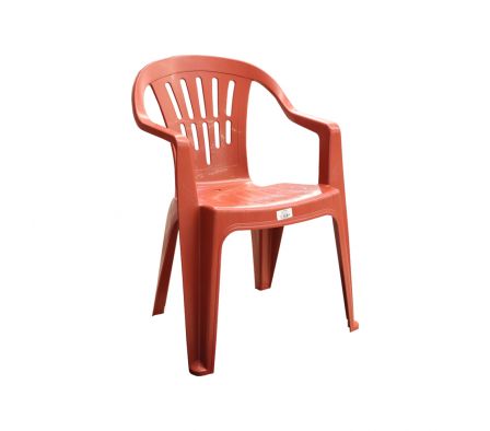 SILLA PLASTICA INPLAST ROJO