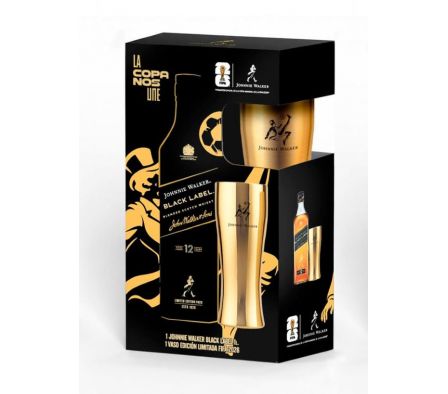 PACK WHISKY J.W BLACK L.+ VASO DE ALUM. WC FIFA 26