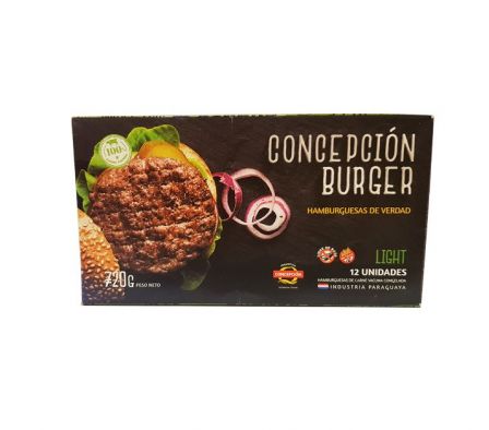  HAMBURGUESA LIGHT X 12  CONCEPCION 