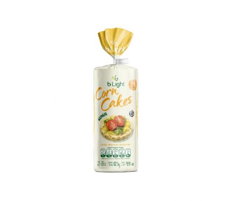GALLETAS B-LIGHT DE MAIZ NATURAL 125GR