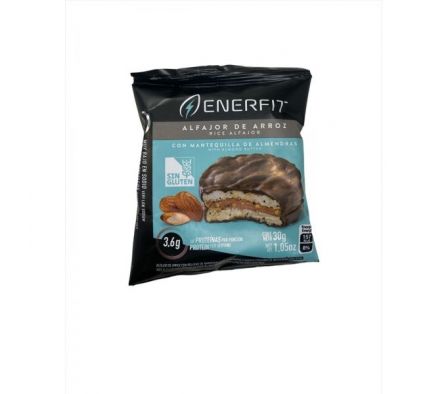 ALFAJOR ENERFIT ARROZ RELLENO CON M/ALMENDRAS 30G