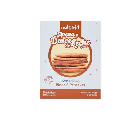 PRE-MEZCLA PANCAKE NUTS&FIT DULCE LECH S/AZUC 210G