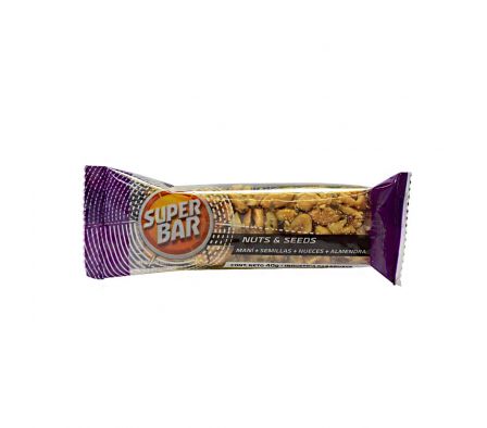 BARRITAS DE NUECES & SEMILLAS SUPER BAR 45 GR