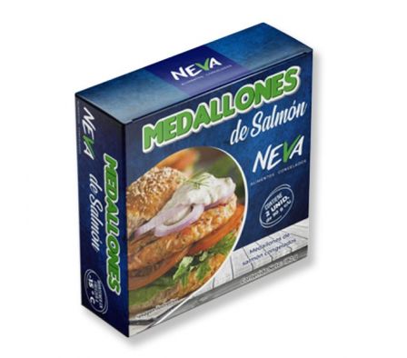 HAMBURGUESA DE SALMÓN NEVA 2UNID 180G
