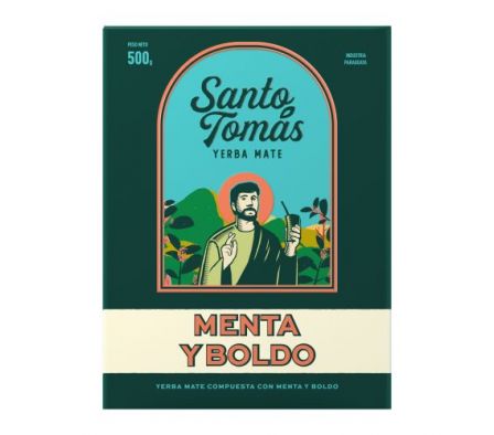 YERBA SANTO TOMAS MENTA/BOLDO 500GR