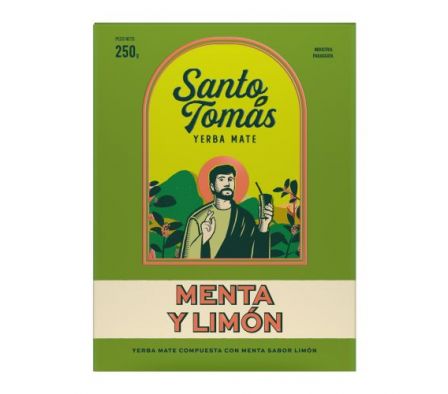 YERBA SANTO TOMAS MENTA/LIMON 250GR