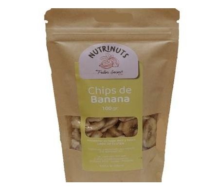 CHIPS WR DE BANANA FRITA ENDULZADA 100GR.