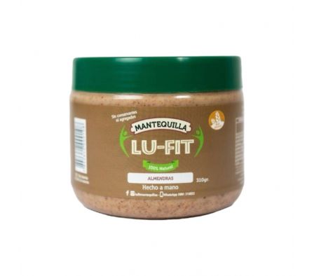 MANTEQUILLA DE MANI LU-FIT ALMENDRA 310GR