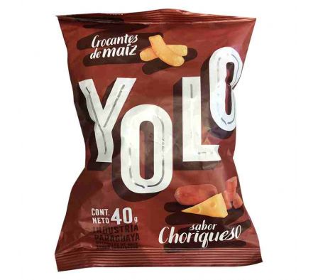 CROCANTE DE MAIZ YOLO SABOR CHORIQUESO 40GR