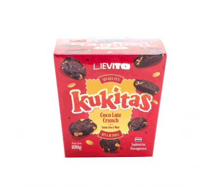 GALLETITA KUKITAS LIEVITO CHOCOLATE CUNCH 100GR