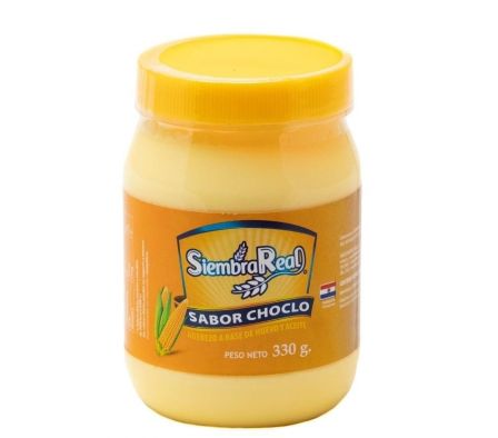 MAYONESA SIEMBRA REAL CON CHOCLO FRASCO 330GR
