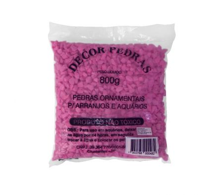 PIEDRITAS DECORATIVAS FUCSIA X800 GRS