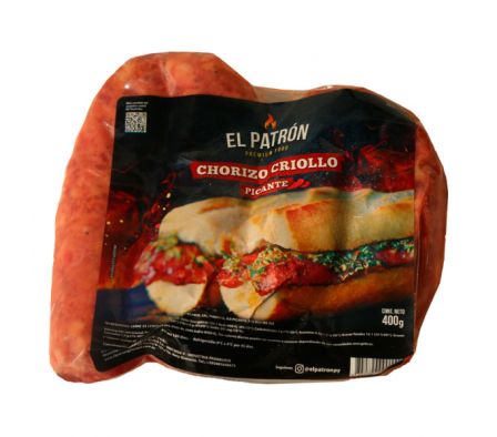 CHORIZO CRIOLLO EL PATRON PICANTE 400GR
