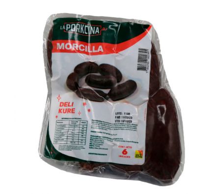 MORCILLA LA PORKCINA ENVA 6 UNI