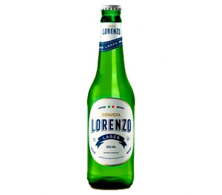 CERVEZA ARTESANAL LORENZO LAGER 330 ML