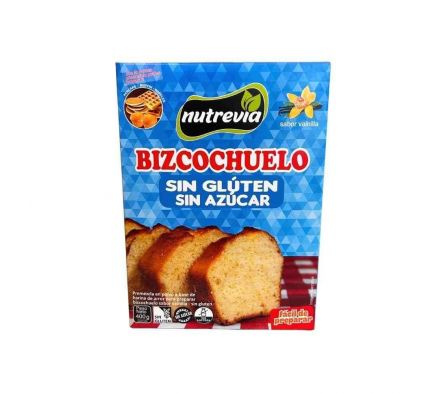 PREMEZCLA BIZCOCHUELO NUTREVIA S/GLU VAINILLA 400G