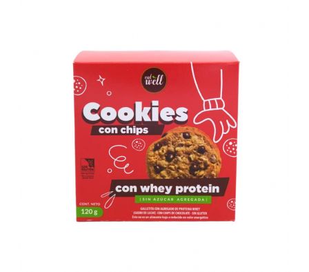 GALLETITA EAT WELL PRO S/GLUTEN CHIPS D/CHOCOLATE