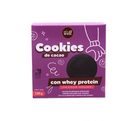 GALLETITA EAT WELL PROTEICA S/ GLUTEN CACAO