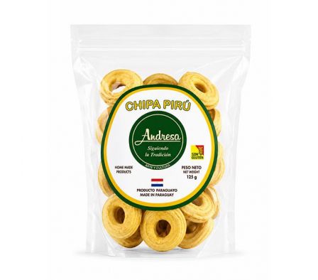 CHIPITAS PIRU ANDRESA 125 GR