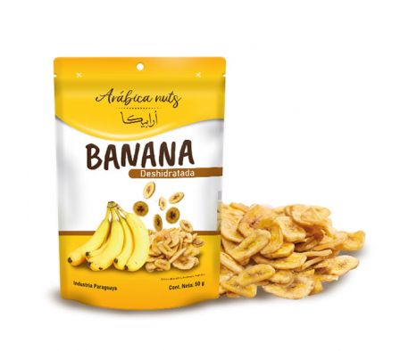BANANA DESHIDRATADA ARABICA NUTS 50GR
