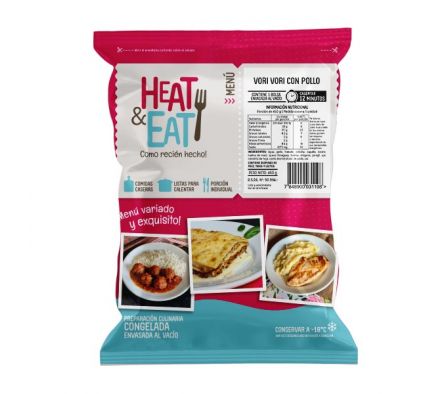 VORI VORI HEAT & EAT POLLO 450 GR