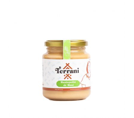 MANTEQUILLA DE MANI TERRANI TRADICIONAL 220GR