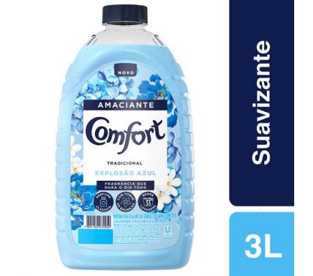 SUAVIZANTE COMFORT TRADICIONAL EXPLOSION AZUL 3L