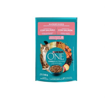ALIM.P/GATO ONE ADULTO/ESTERILIZADO 85GRS