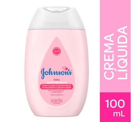 CREMA LIQUIDA JOHNSONS BABY PINK 100ML