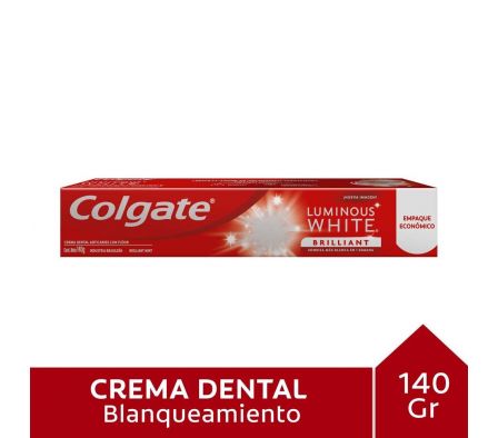 CREMA DENTAL COLGATE LUMINOUS WHITE BRILLIANT 140