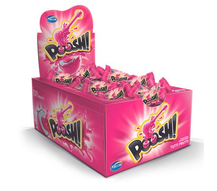 CHICLE POOSH TFRUTT ARCOR 200GR