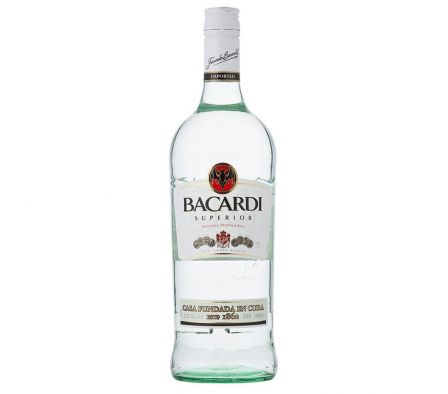 RON  BACARDI CARTA BLANCA 1LT