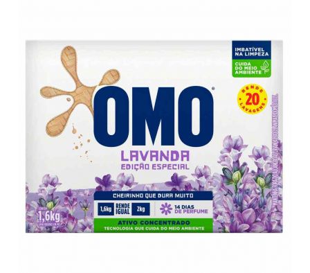 JABON EN POLVO OMO LAVANDA EDICION ESPECIAL 1.6KG