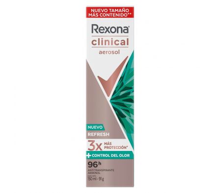 DESODORANTE REXONA CLINICAL FEM AERO 150ML