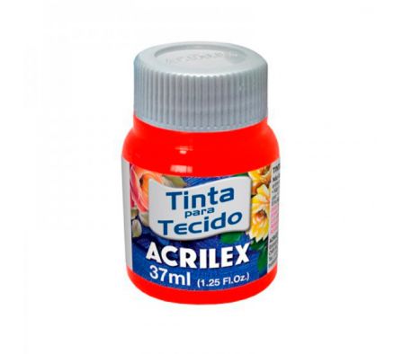 TINTA P/TEJ.ACRILEX MATE ROJO VIVO 37ML N541.