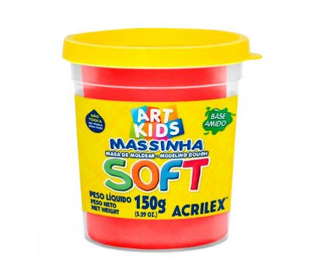 PLASTILINA  ACRILEX SOFT FUCCIA MARAVILLA 150 GRS
