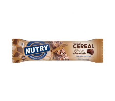 BARRA DE CEREAL NUTRY PASTEL DE CHOCOLATE 22GR