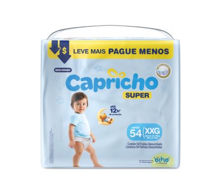 PAÑAL CAPRICHO SUPER XXG 4X54UNI