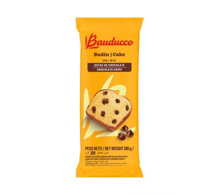 BUDIN BAUDUCCO C/GOTAS DE CHOCOLATE 200 GR