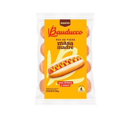 PAN DE VIENA BAUDUCCO MASA MADRE 200GR 