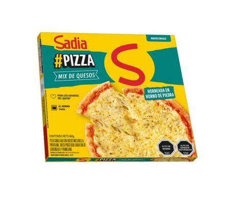 PIZZA 4 QUESOS SADIA 460 GR