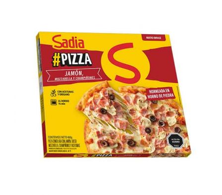 PIZZA SADIA CON CHAMPIGNON 460 GR