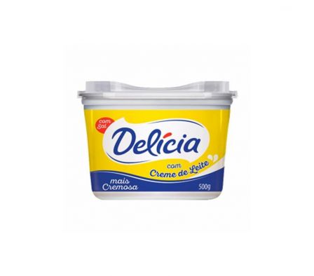 MARGARINA DELICIA C/CREMA DE LECHE 500GR