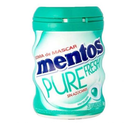 GOMA DE MASCAR MENTOS WINTERGREES 56GR