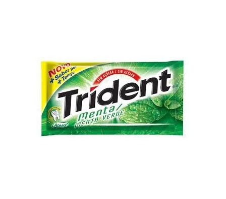 TRIDENT CHICLE MENTA 30 GR *18 REF CH094