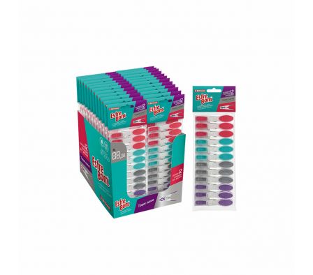 PINZA PLASTICO EMGAOMADO ESFREBOM X12
