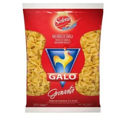 FIDEOS GALO SEMOLA GRAVATA  500GR