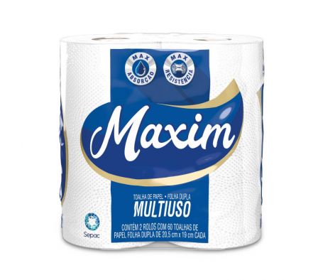 TOALLA DE COCINA MAXIN  PAPEL 2 UNS