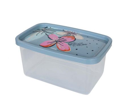PLASUTIL POTE DECORA RECT 1,2LT LETTER REF 5668